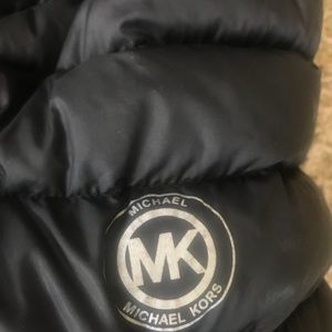 Micheal Kors Black Puff Jacket